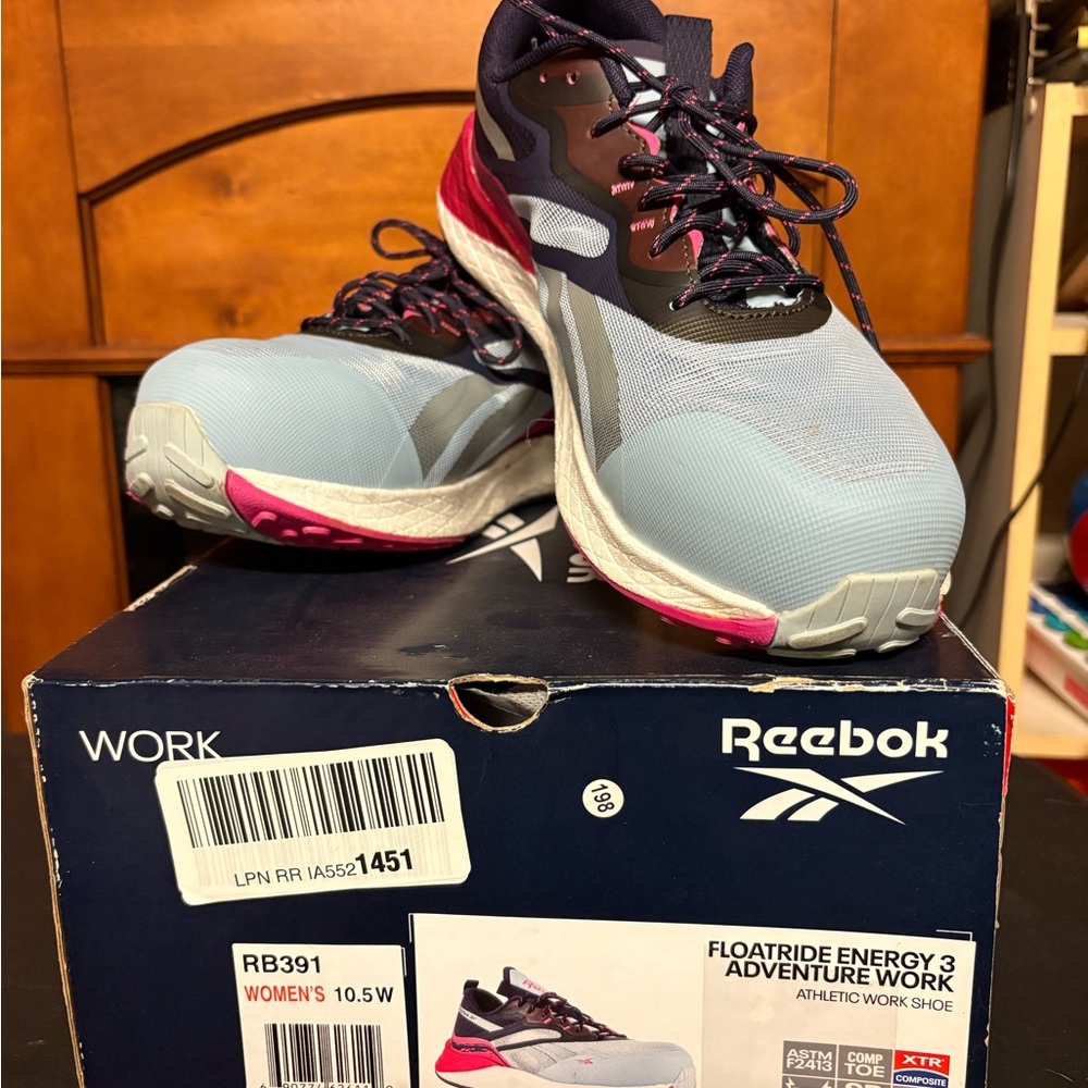 Reebok Floatride Energy 3 Adventure Women's Shoes - Blue and Pink Composite Toe